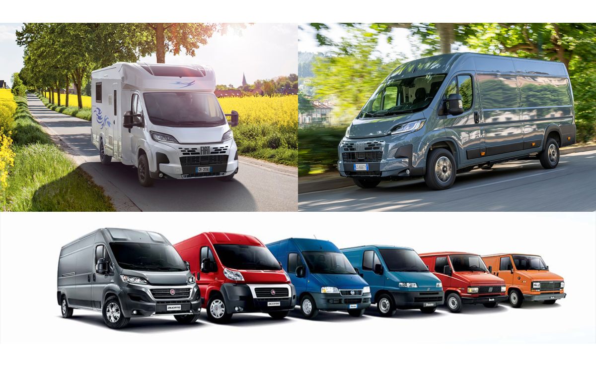 Fiat Ducato Celebrates 45 Years as a Leading European Work Van