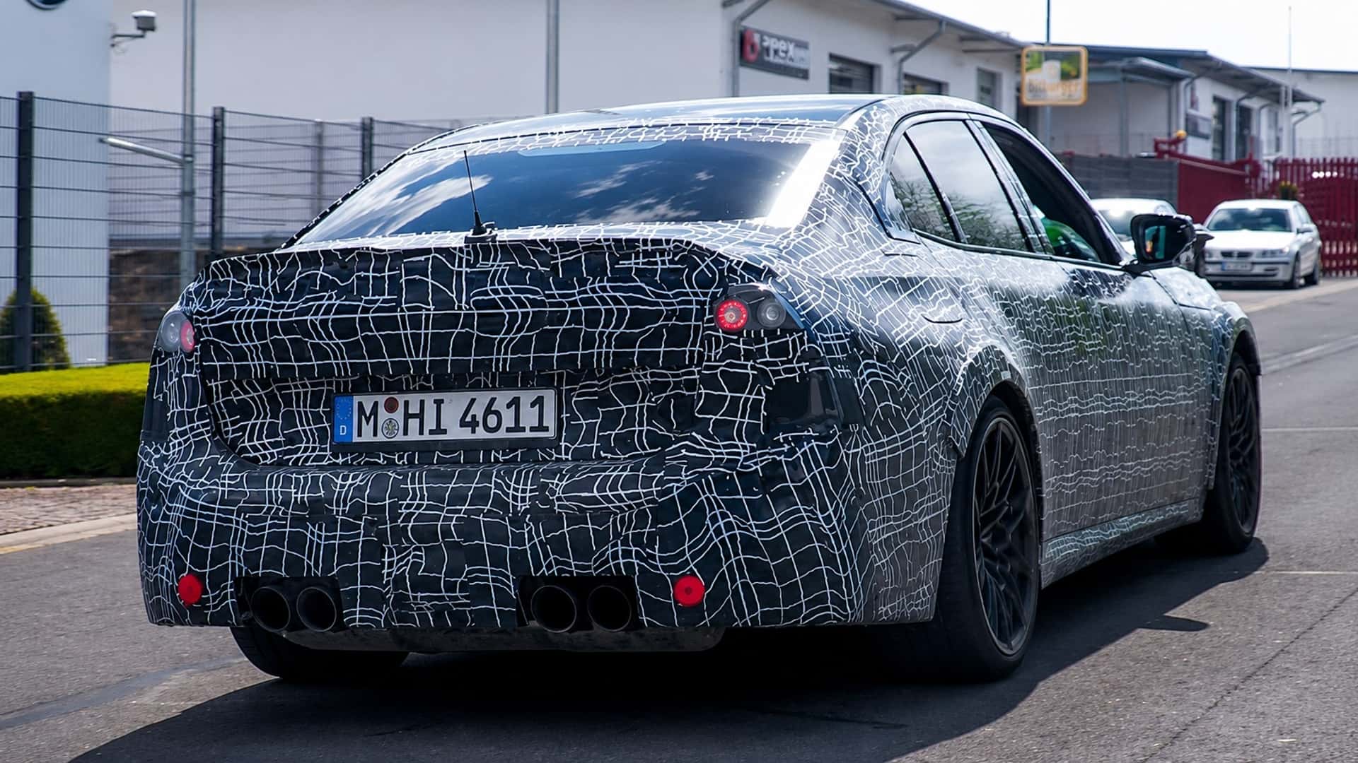 BMW Tests Next M3 with Inline-Six Engine at Nürburgring
