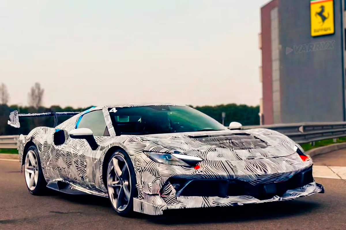 Ferrari Plans Fourth New Engine Model in 2026, Could Be V6-Powered 296 Challenge Stradale