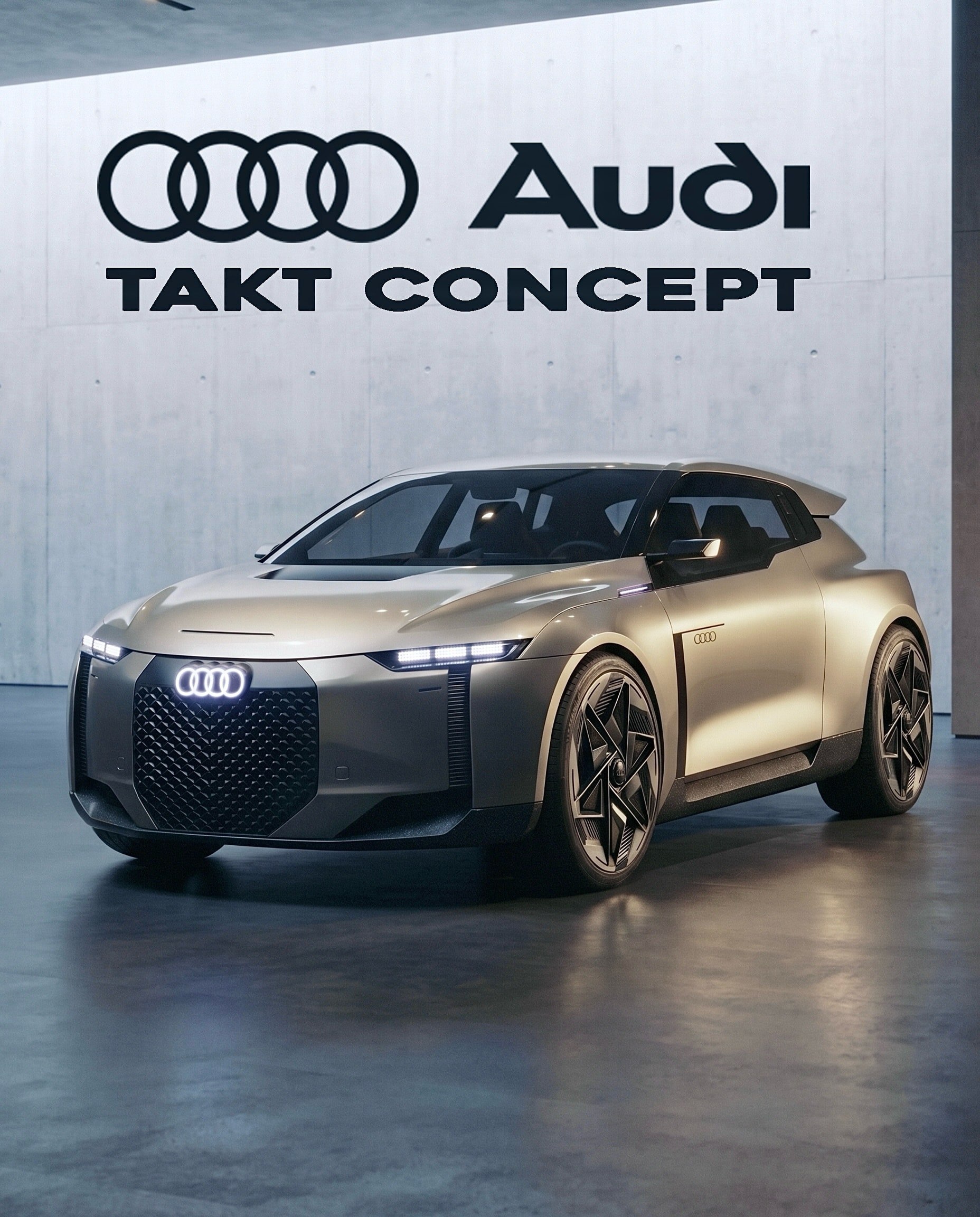 Audi Takt Concept Imagines a Hot Hatch Crossover by Independent Designer