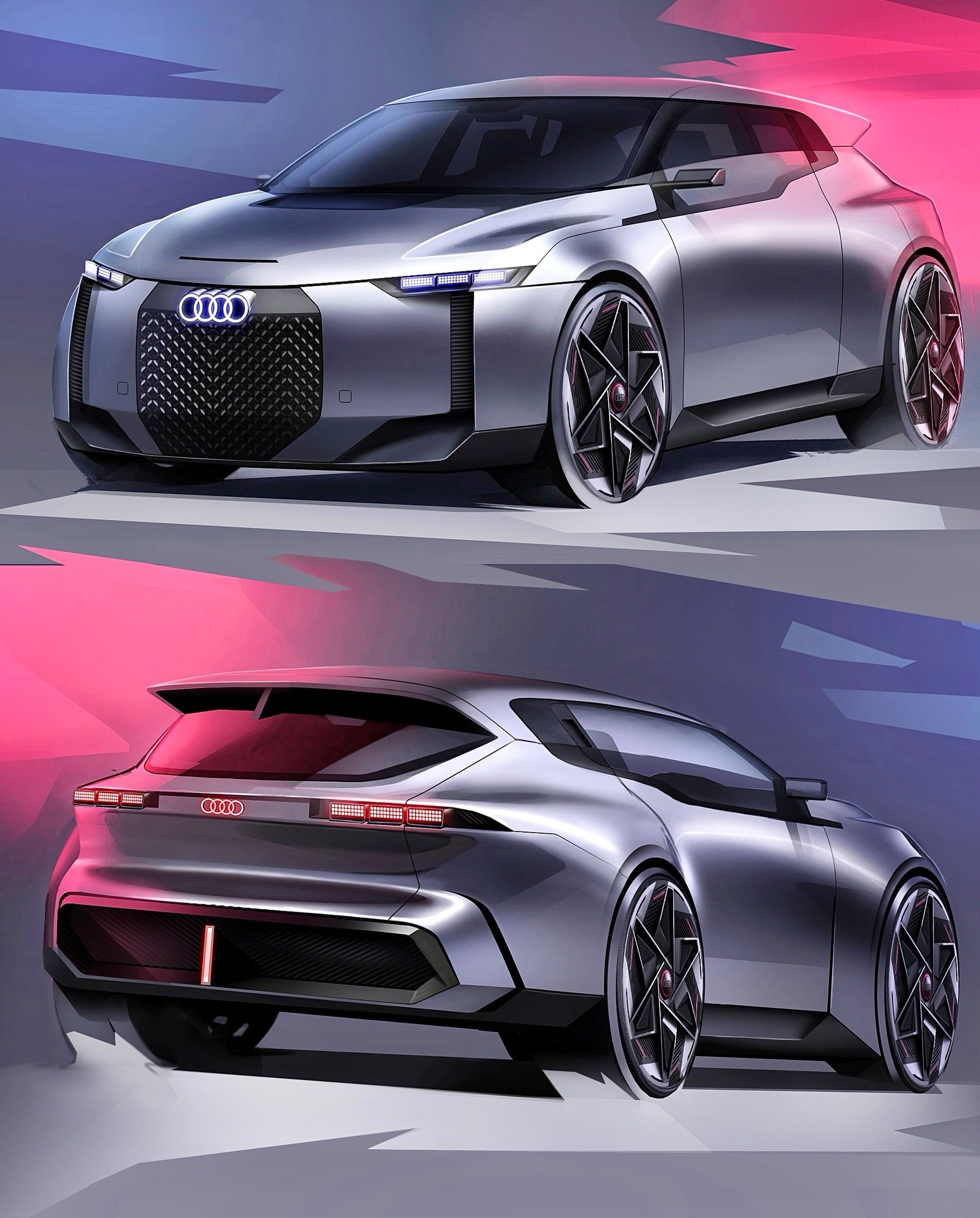 Audi Takt Concept Imagines a Hot Hatch Crossover by Independent Designer