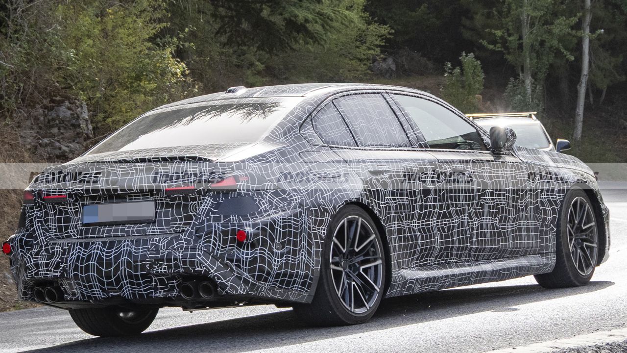 2028 BMW M5 Sedan Spied with New Headlight Design and Updated Front End