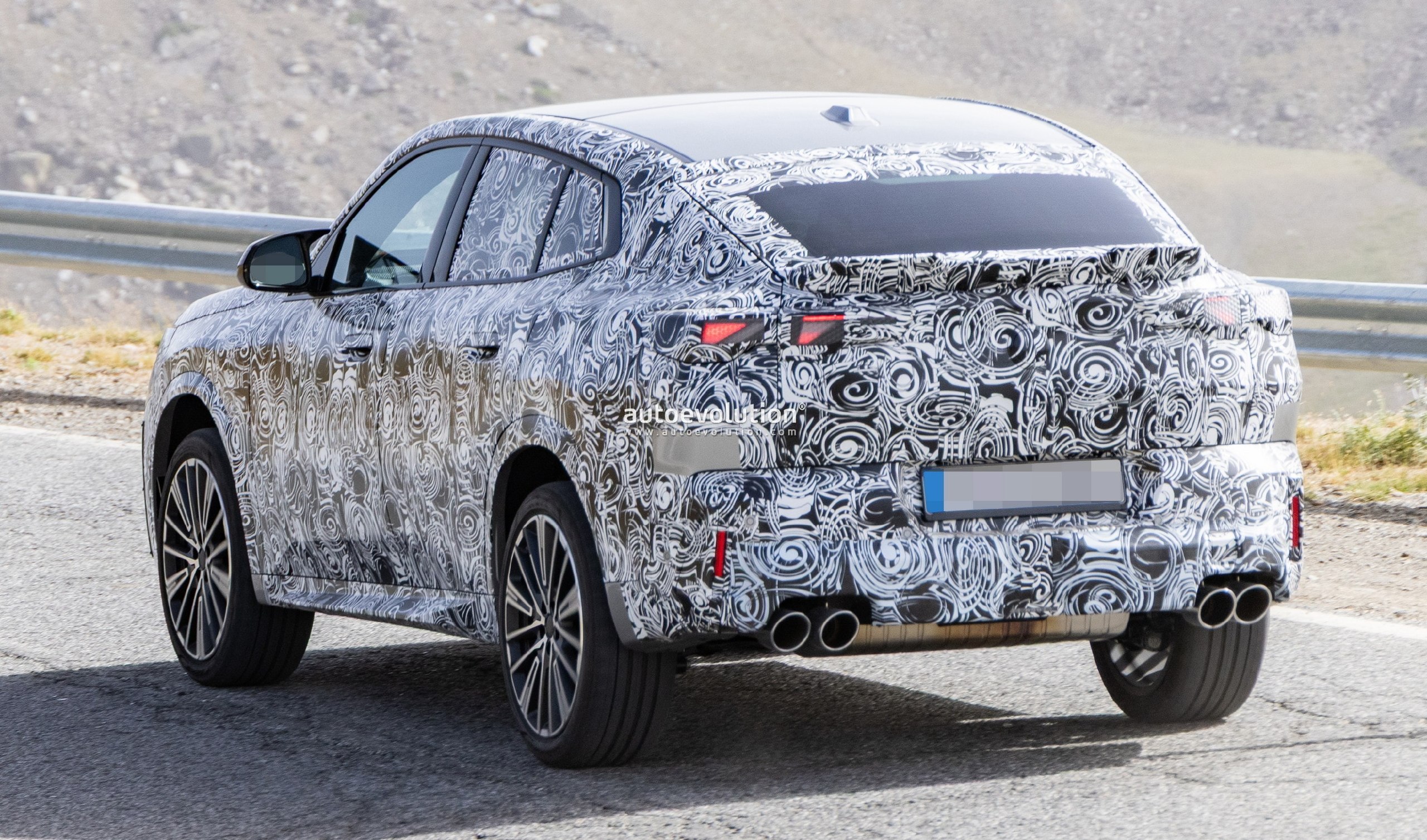 BMW X2 Prototype Spotted with Neue Klasse Design, M40i Variant Expected
