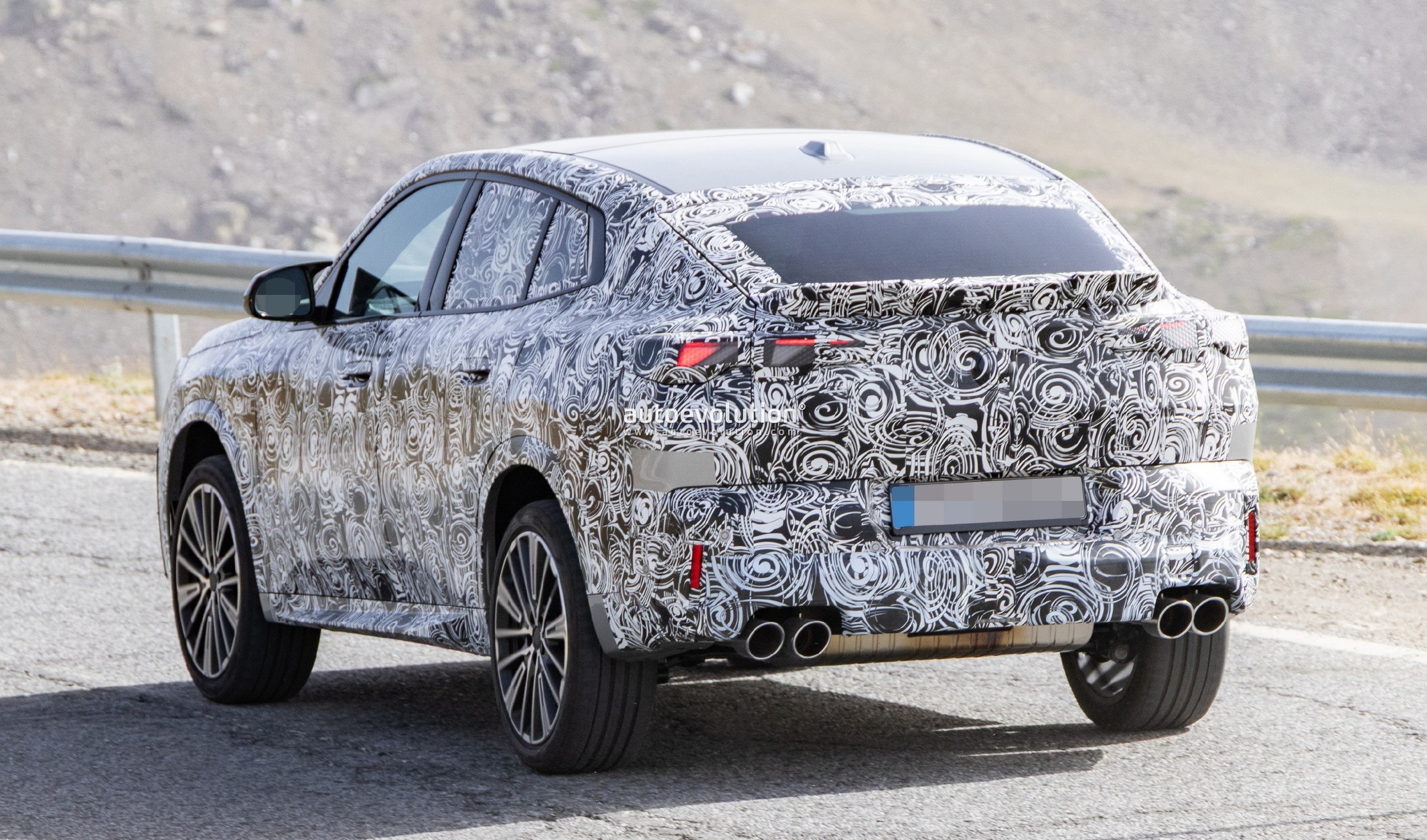 BMW X2 Prototype Spotted with Neue Klasse Design, M40i Variant Expected