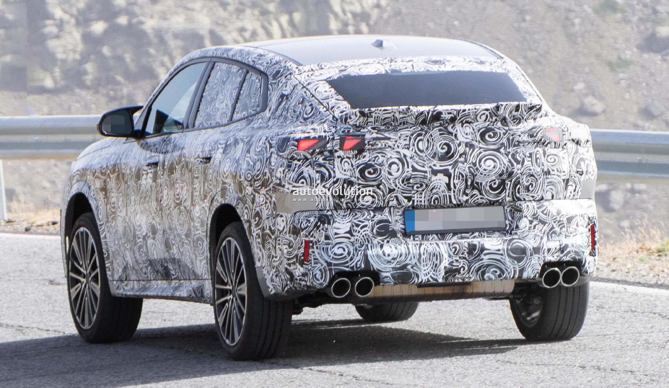 BMW X2 Prototype Spotted with Neue Klasse Design, M40i Variant Expected