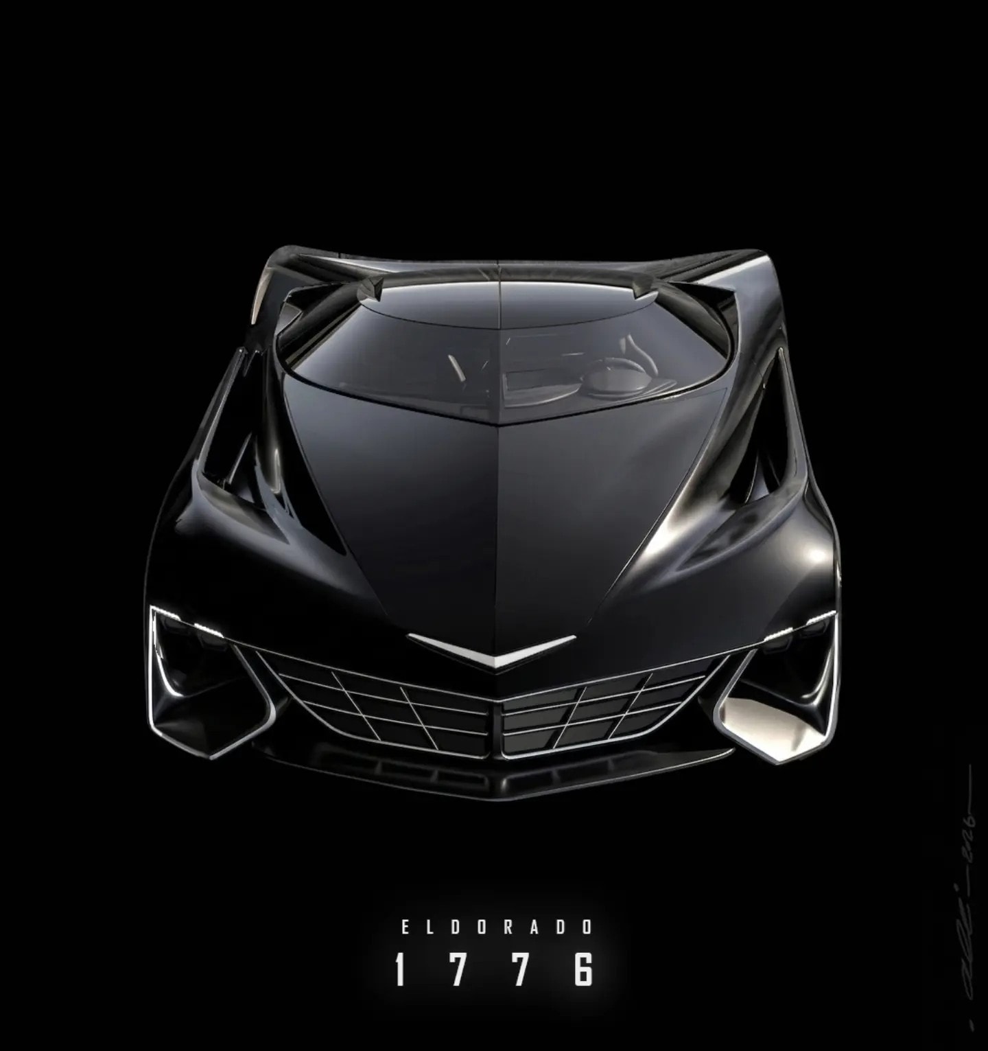Cadillac Eldorado 1776 Concept Pays Digital Tribute to America’s 250th Anniversary