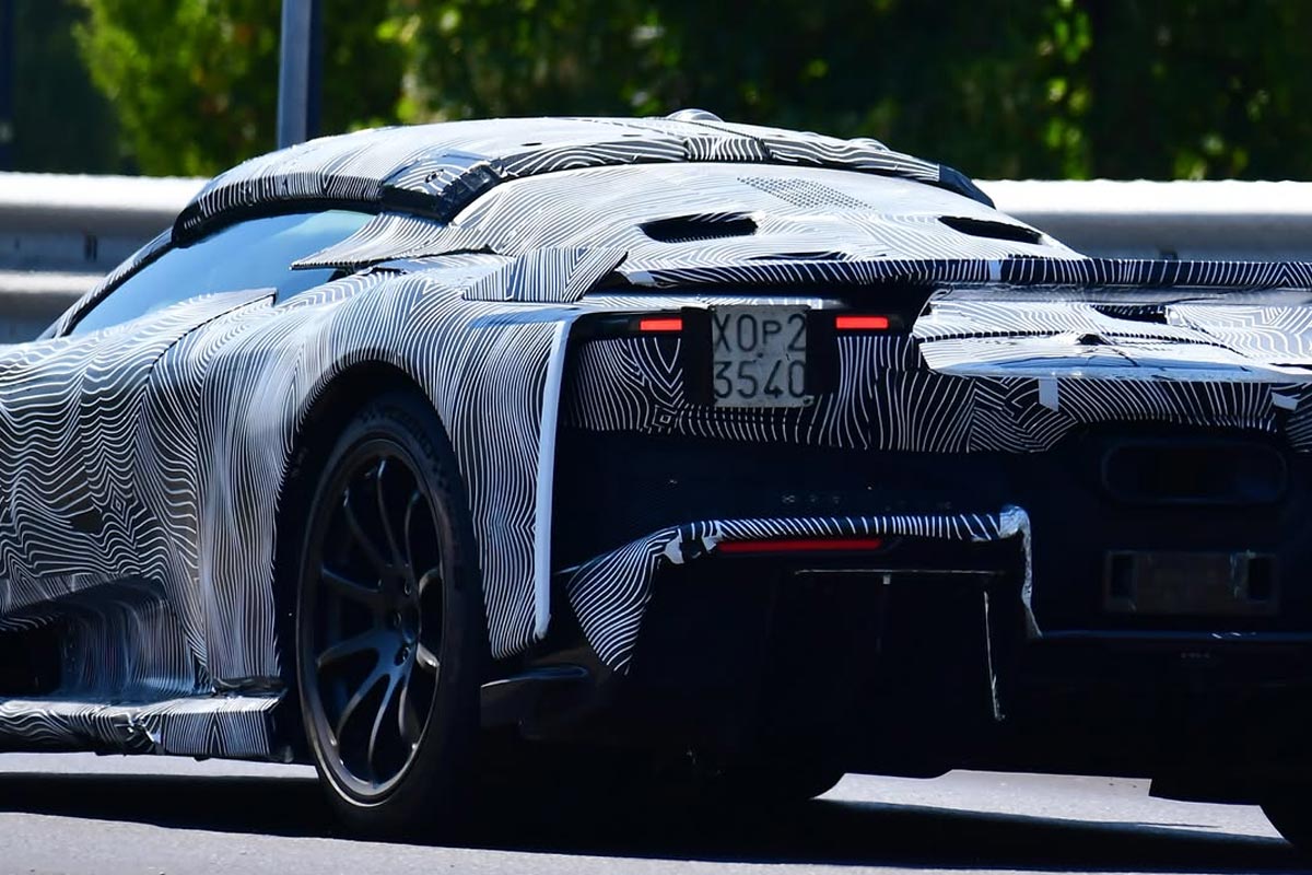 Ferrari Tests Convertible Version of the F80 Hypercar