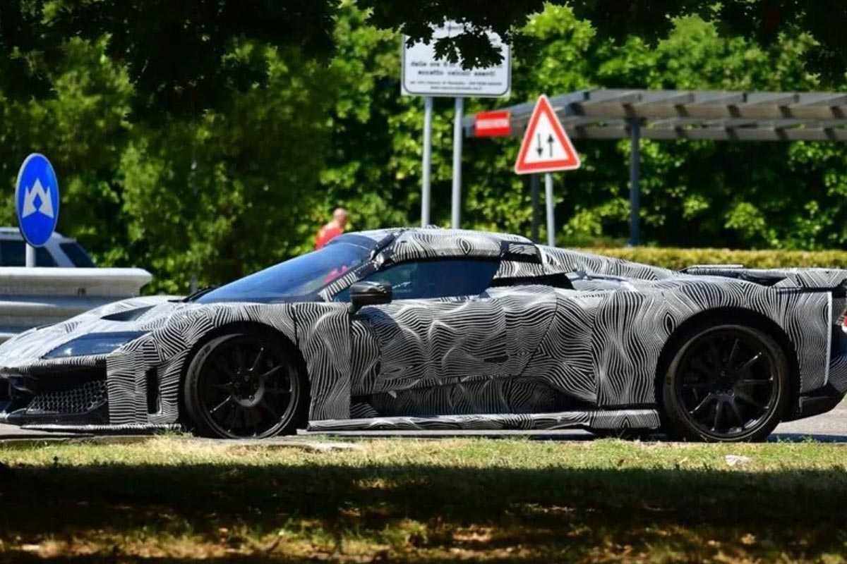 Ferrari Tests Convertible Version of the F80 Hypercar
