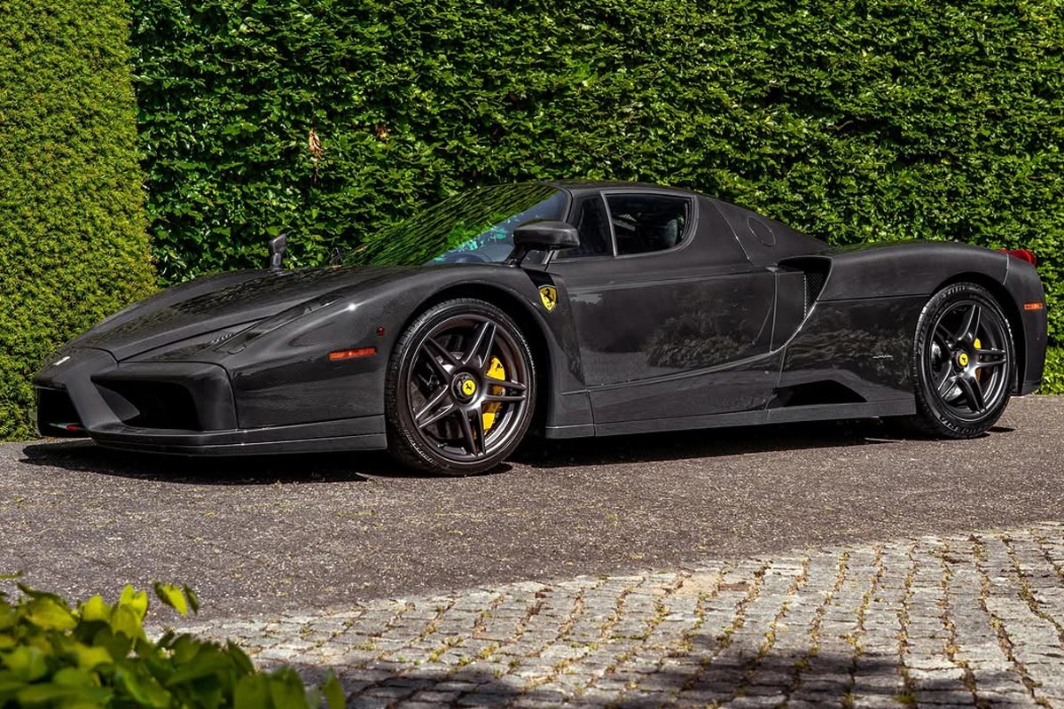 Rare Ferrari Enzo with Exposed Carbon Fiber Joins Dutch Collector’s Garage