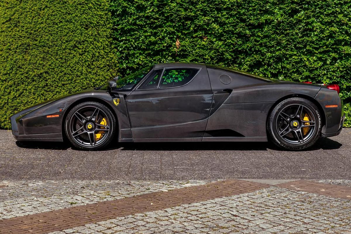 Rare Ferrari Enzo with Exposed Carbon Fiber Joins Dutch Collector’s Garage