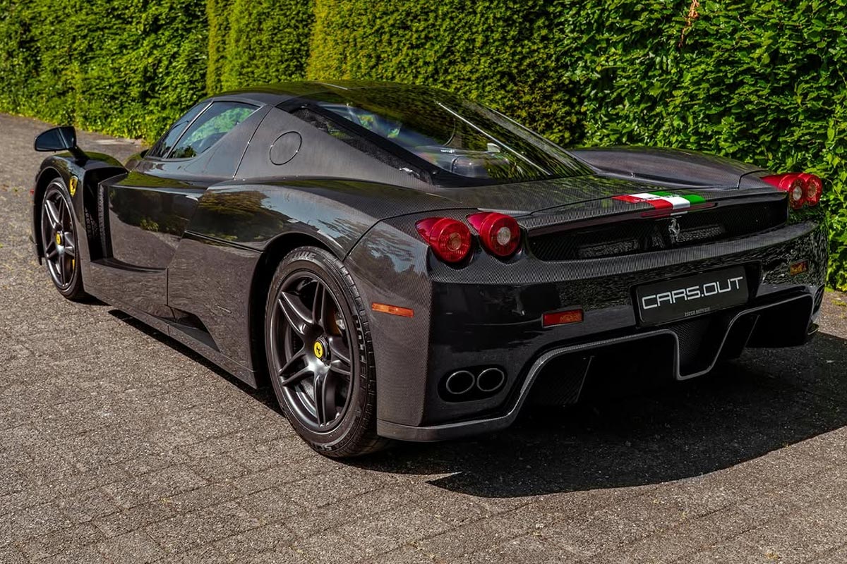 Rare Ferrari Enzo with Exposed Carbon Fiber Joins Dutch Collector’s Garage