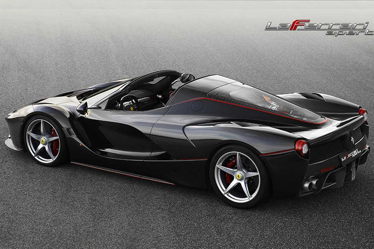 Ferrari Tests Convertible Version of the F80 Hypercar