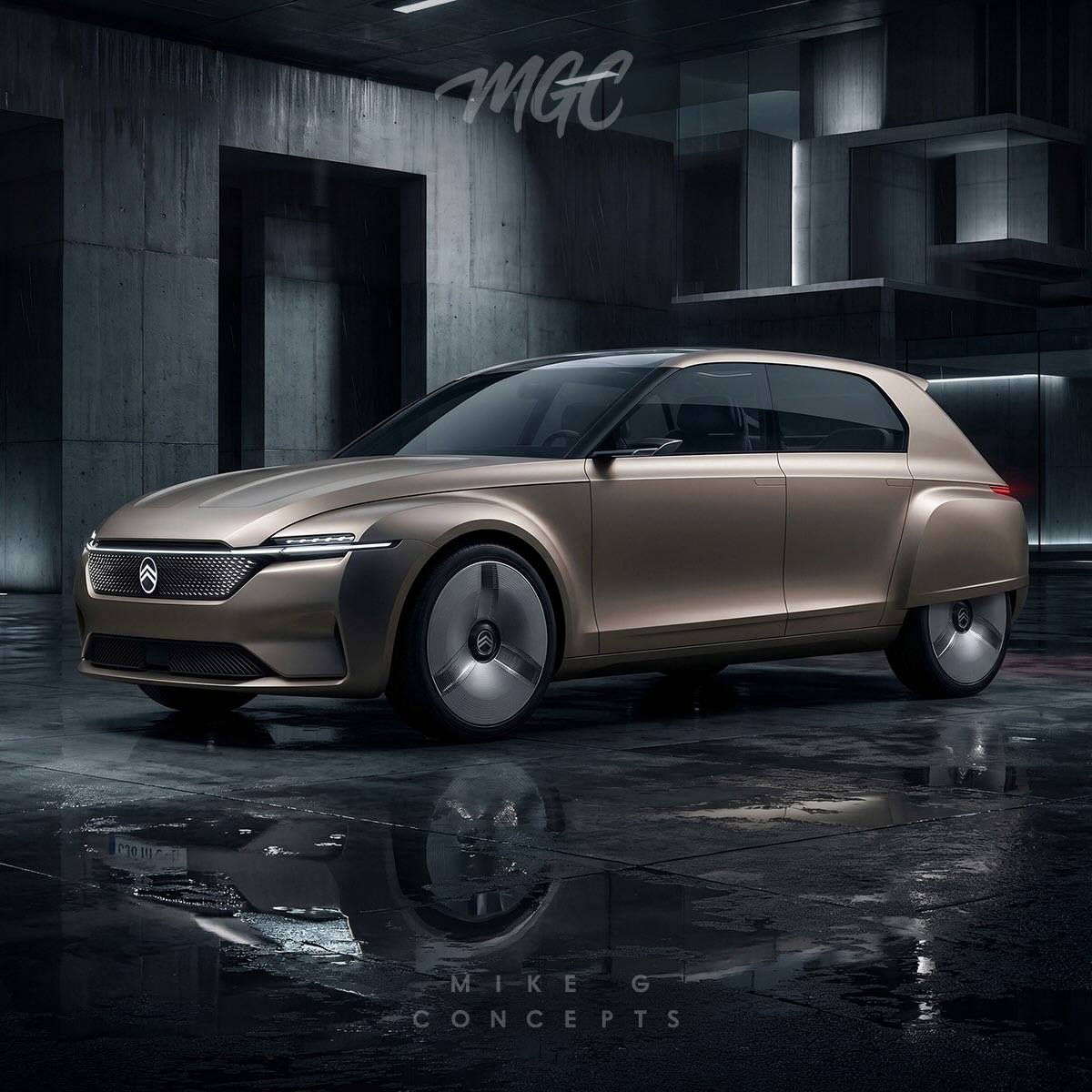 New Citroen 2CV Renderings Show a Premium Retro-Modern Look