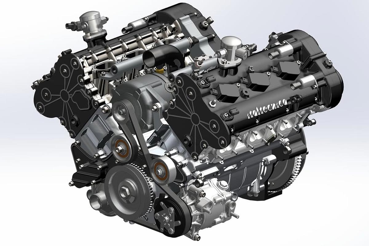 Italtecnica Unveils New 400 HP V6 Engine Revving to 9,000 RPM