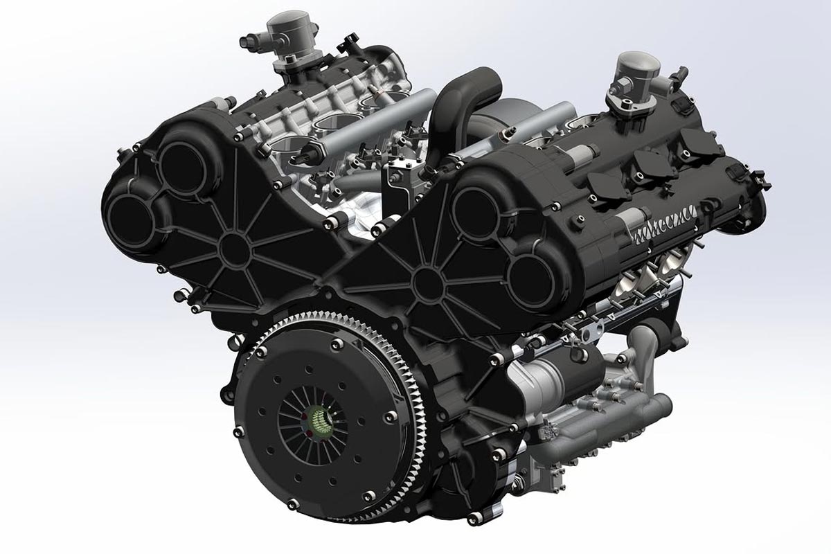 Italtecnica Unveils New 400 HP V6 Engine Revving to 9,000 RPM