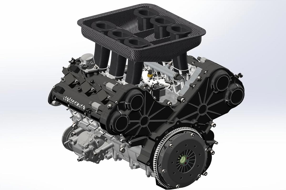 Italtecnica Unveils New 400 HP V6 Engine Revving to 9,000 RPM