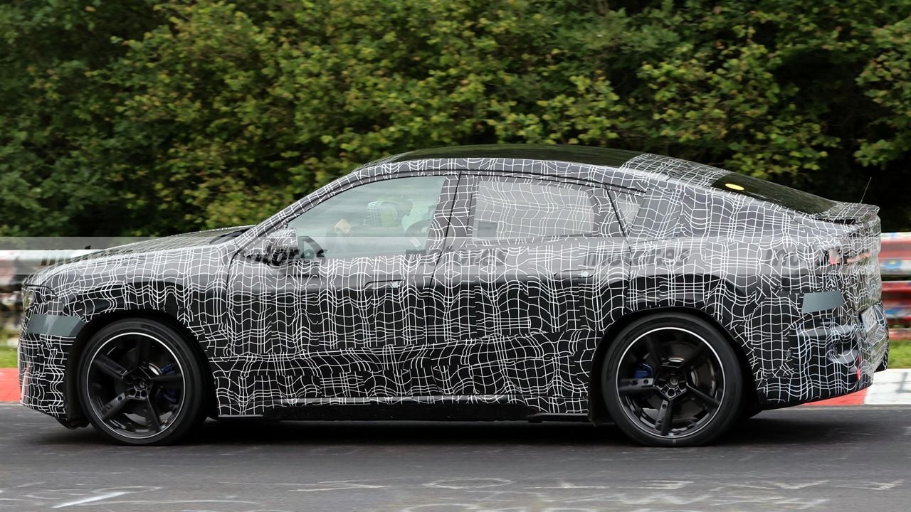 BMW iX4 2027 Spotted Testing at Nürburgring, Poised to Offer More Than Just a Sportier iX3