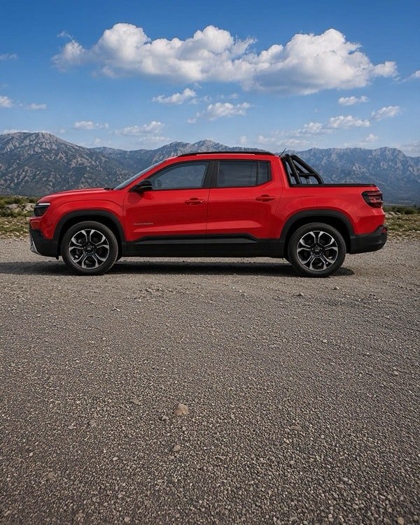 Jeep Avenger Imagined as Coupe SUV and Compact Pickup in Digital Renderings