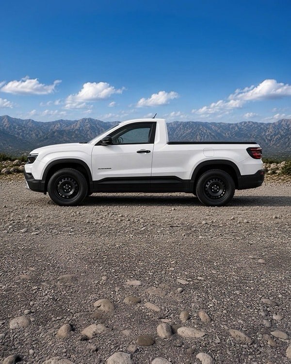 Jeep Avenger Imagined as Coupe SUV and Compact Pickup in Digital Renderings