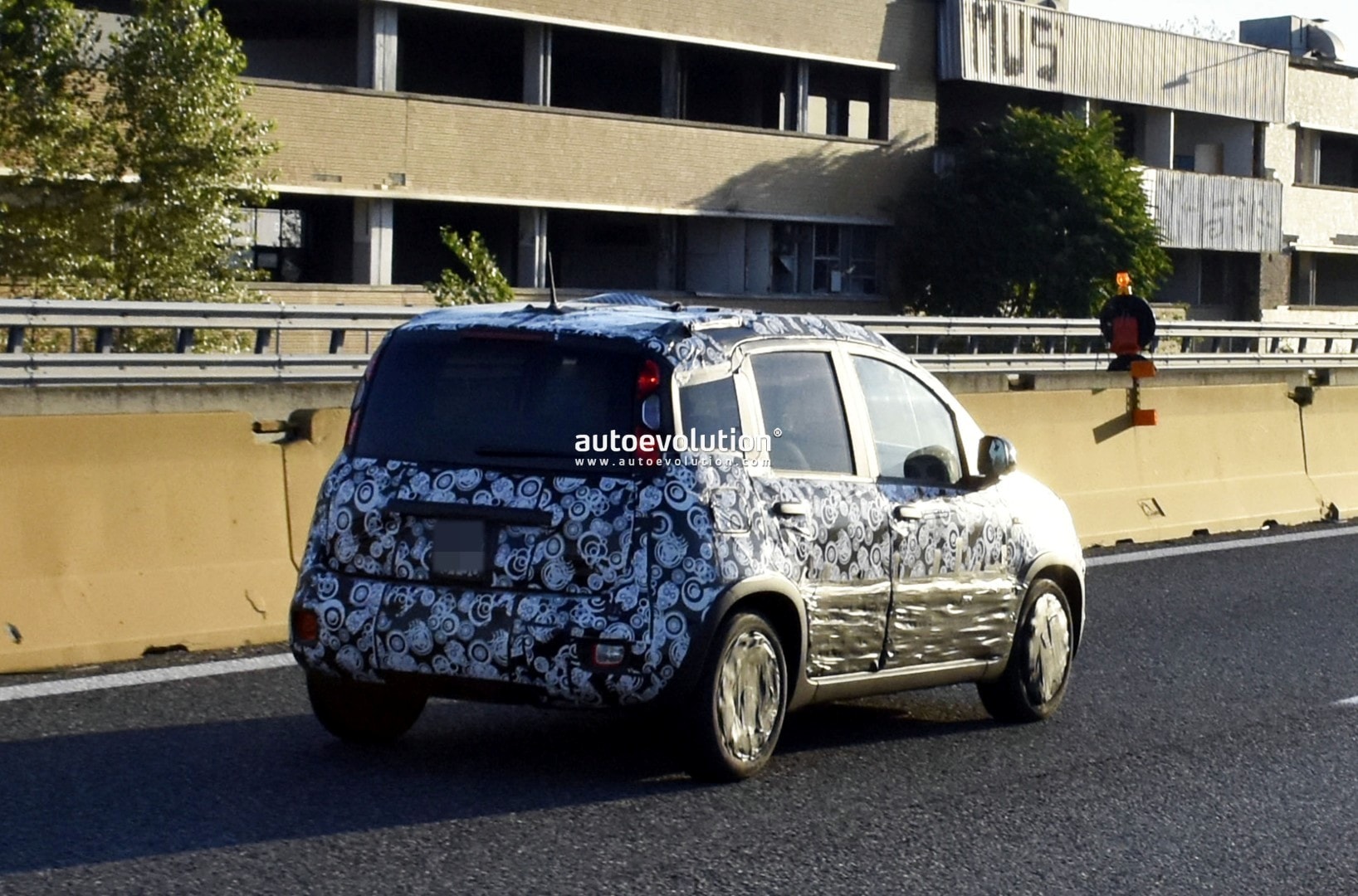 2027 Fiat Pandina Tributo Autobianchi Spotted Under Heavy Camouflage
