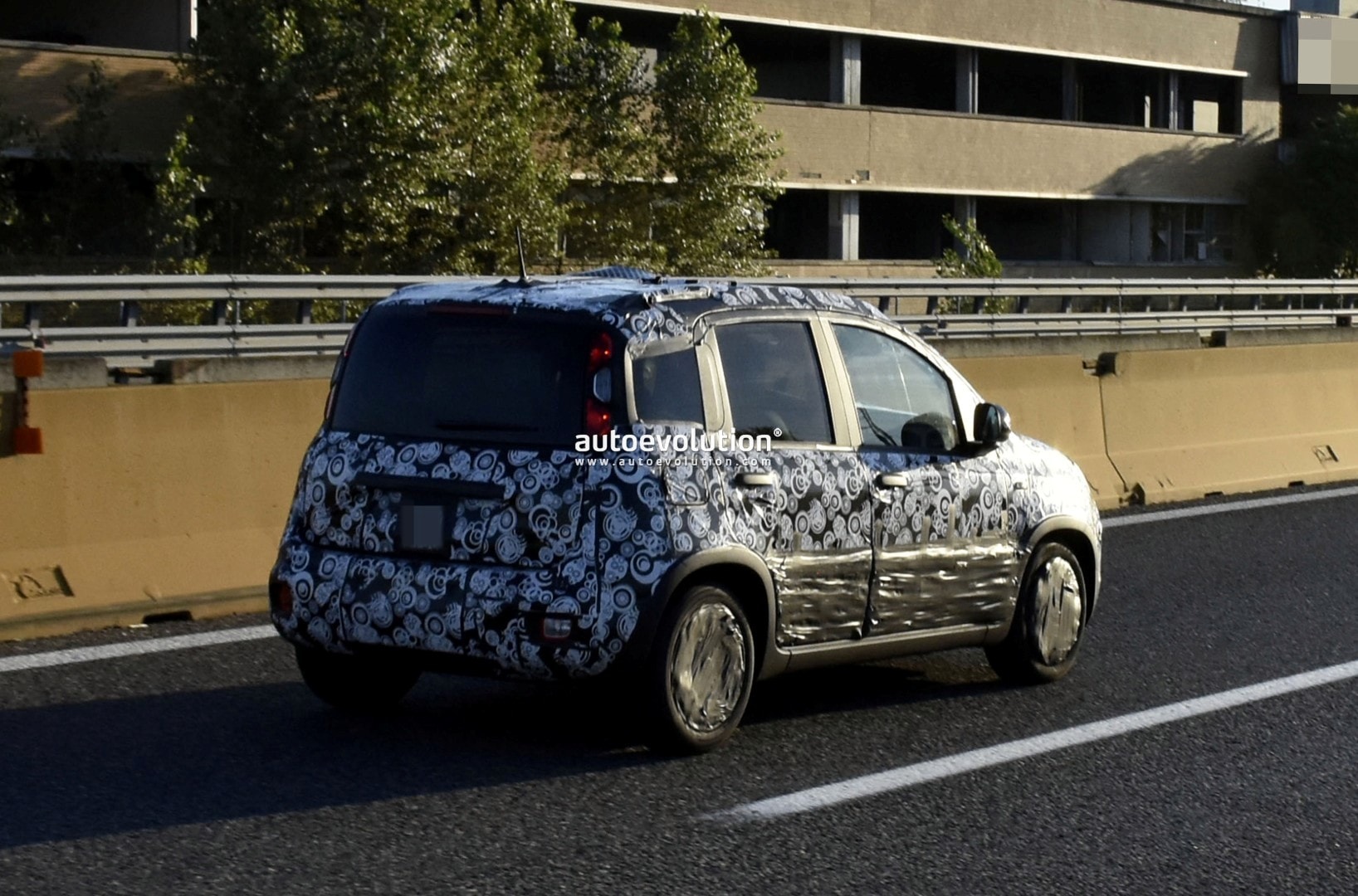 2027 Fiat Pandina Tributo Autobianchi Spotted Under Heavy Camouflage