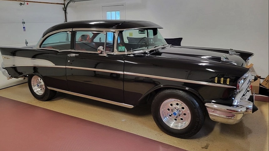 1957 Chevy Bel Air Restored with $70,000 Investment Selling for $42,000