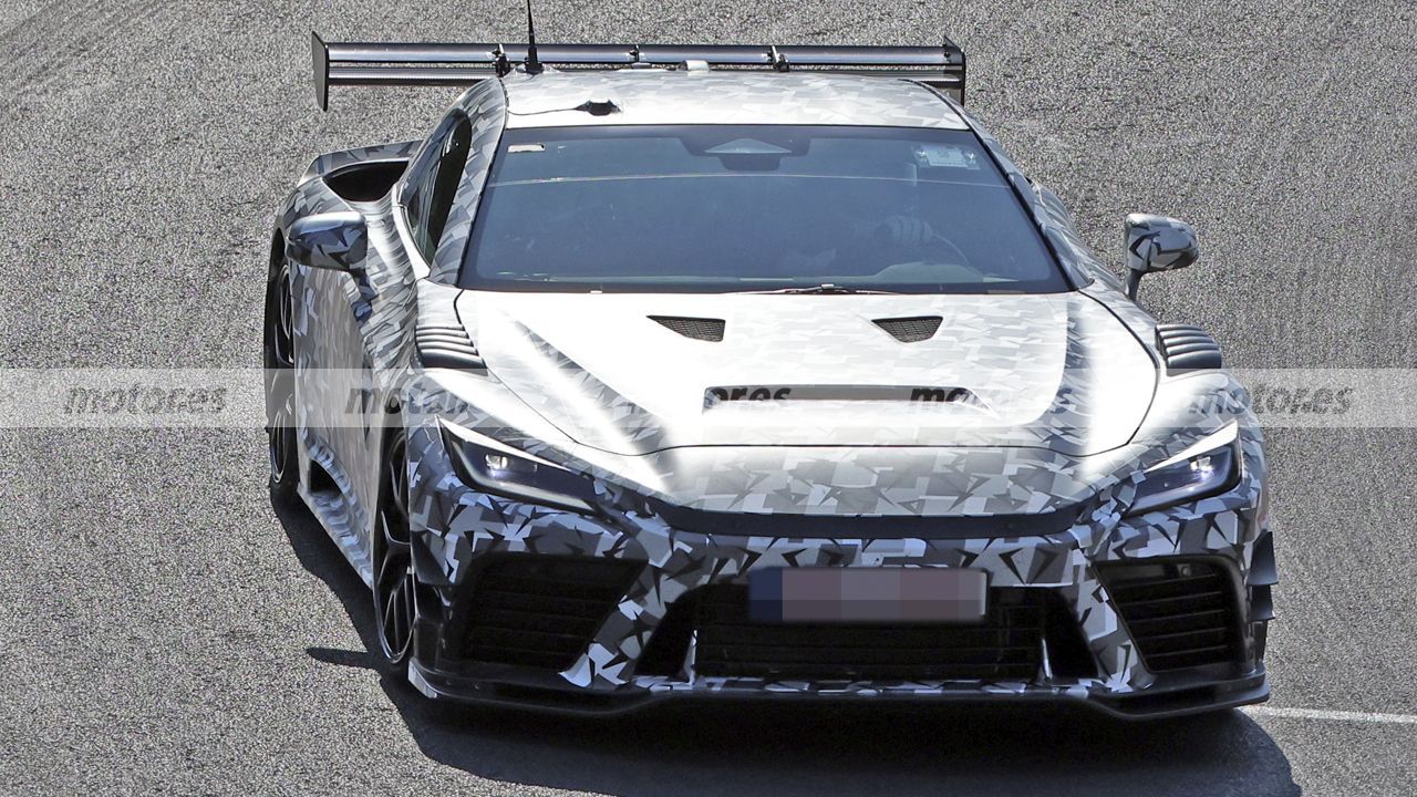 Spy Photos Reveal Two New Radical Versions of the Toyota GR GT at Nürburgring