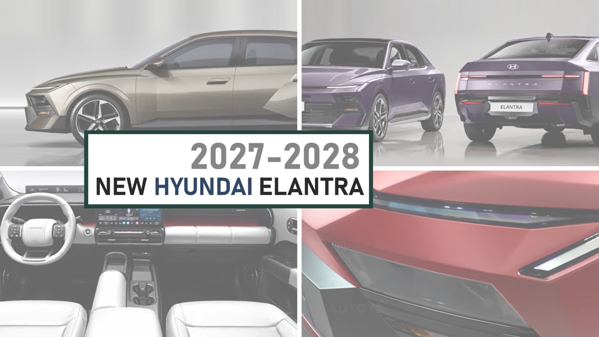 2028 Hyundai Elantra Previewed in CGI with Bold New Design and Color Options