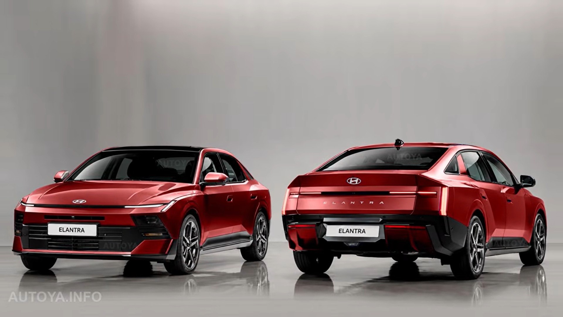 2028 Hyundai Elantra Previewed in CGI with Bold New Design and Color Options