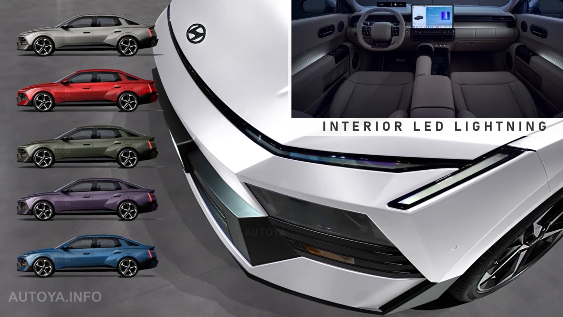 2028 Hyundai Elantra Previewed in CGI with Bold New Design and Color Options