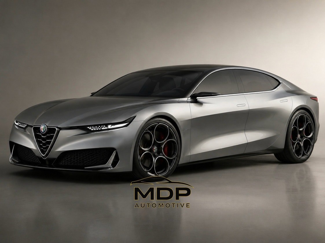 Imagining Alfa Romeo’s Return to the Executive Sedan Segment with a New 169