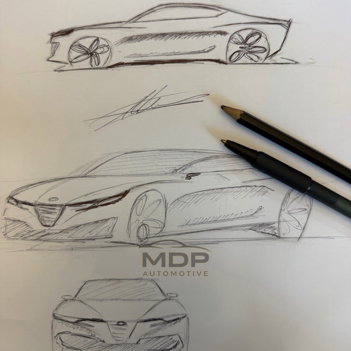 Imagining Alfa Romeo’s Return to the Executive Sedan Segment with a New 169