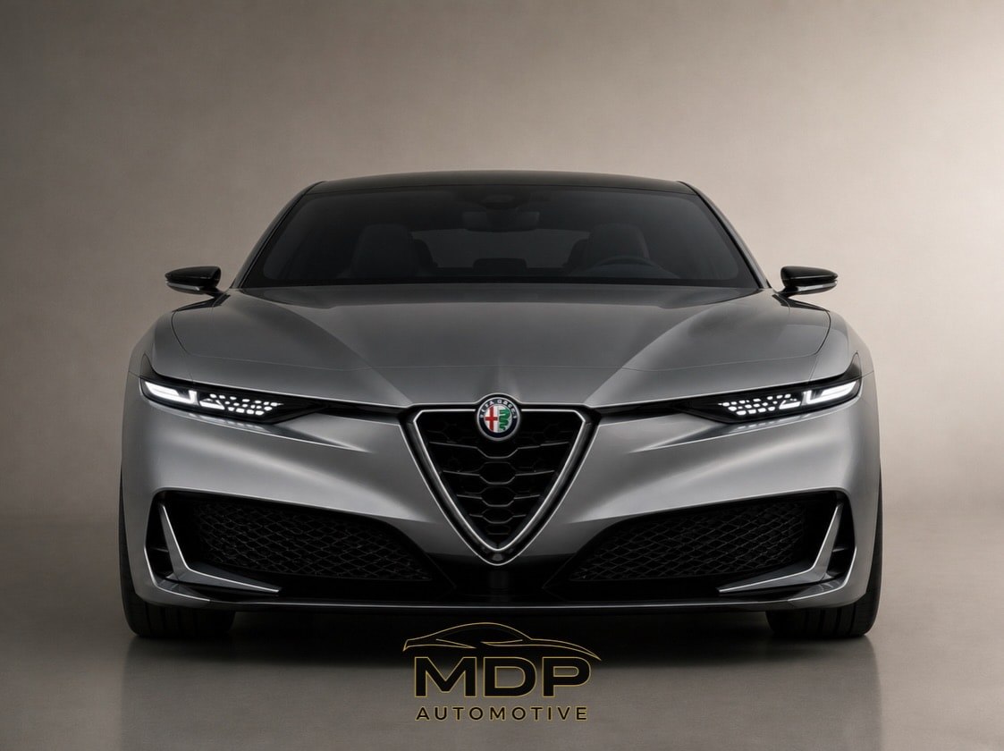 Imagining Alfa Romeo’s Return to the Executive Sedan Segment with a New 169