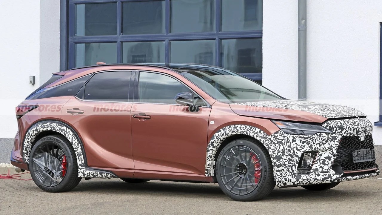 Lexus RX Morizo RR Prototype Spied Testing Ahead of 2028 Launch
