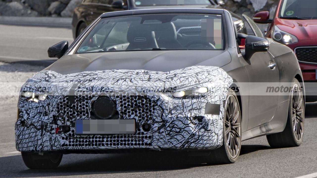Mercedes CLE Cabrio Facelift 2027 Spied With New Tech and V8 Return