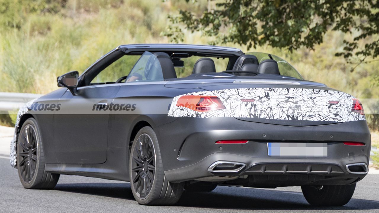 Mercedes CLE Cabrio Facelift 2027 Spied With New Tech and V8 Return
