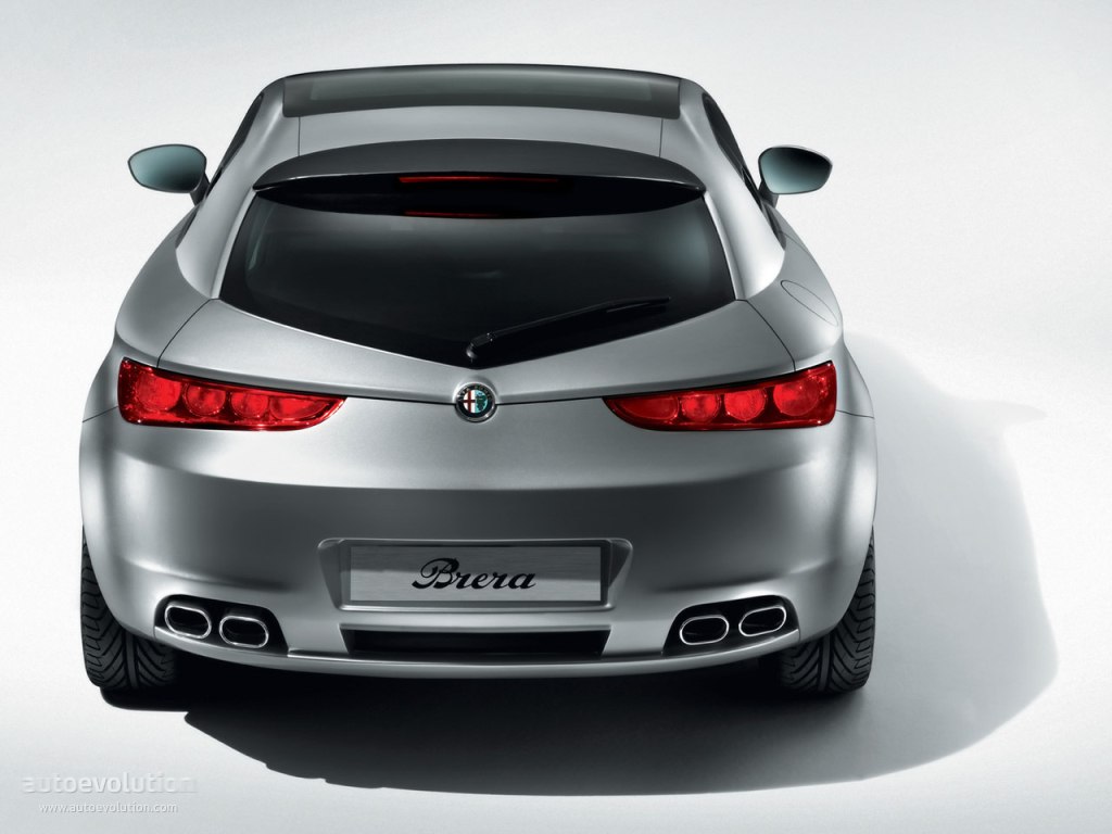 Alfa Romeo Brera Reimagined in New CGI with Modern Design Touches