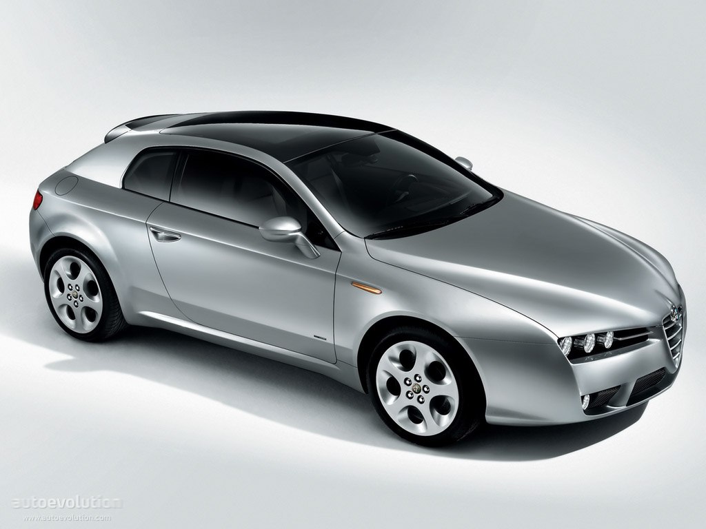 Alfa Romeo Brera Reimagined in New CGI with Modern Design Touches