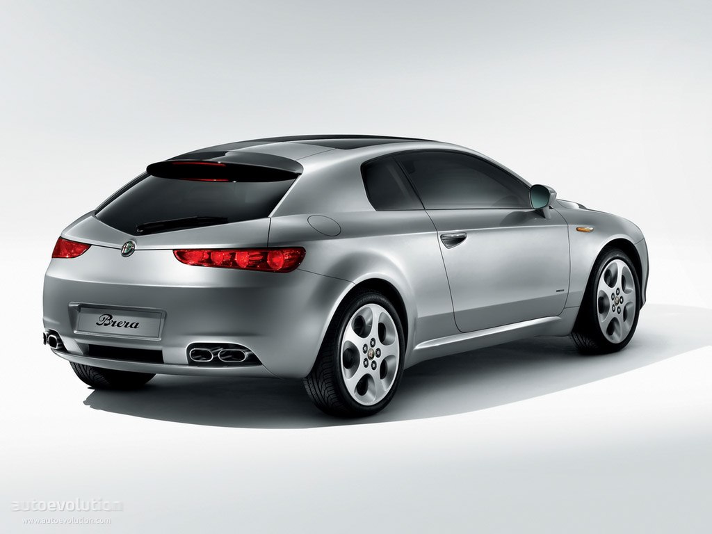 Alfa Romeo Brera Reimagined in New CGI with Modern Design Touches