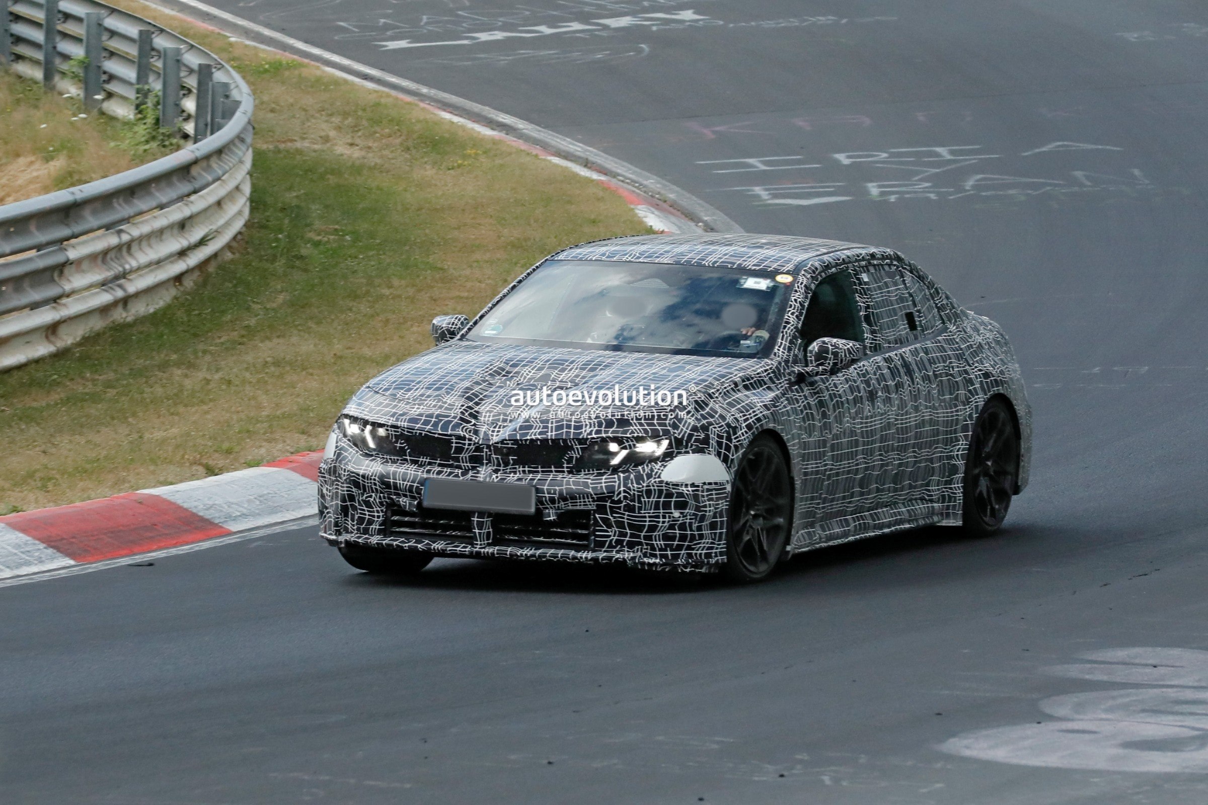 2028 BMW M3 Electric Seen Testing with Bold Neue Klasse Styling and Quad Motors
