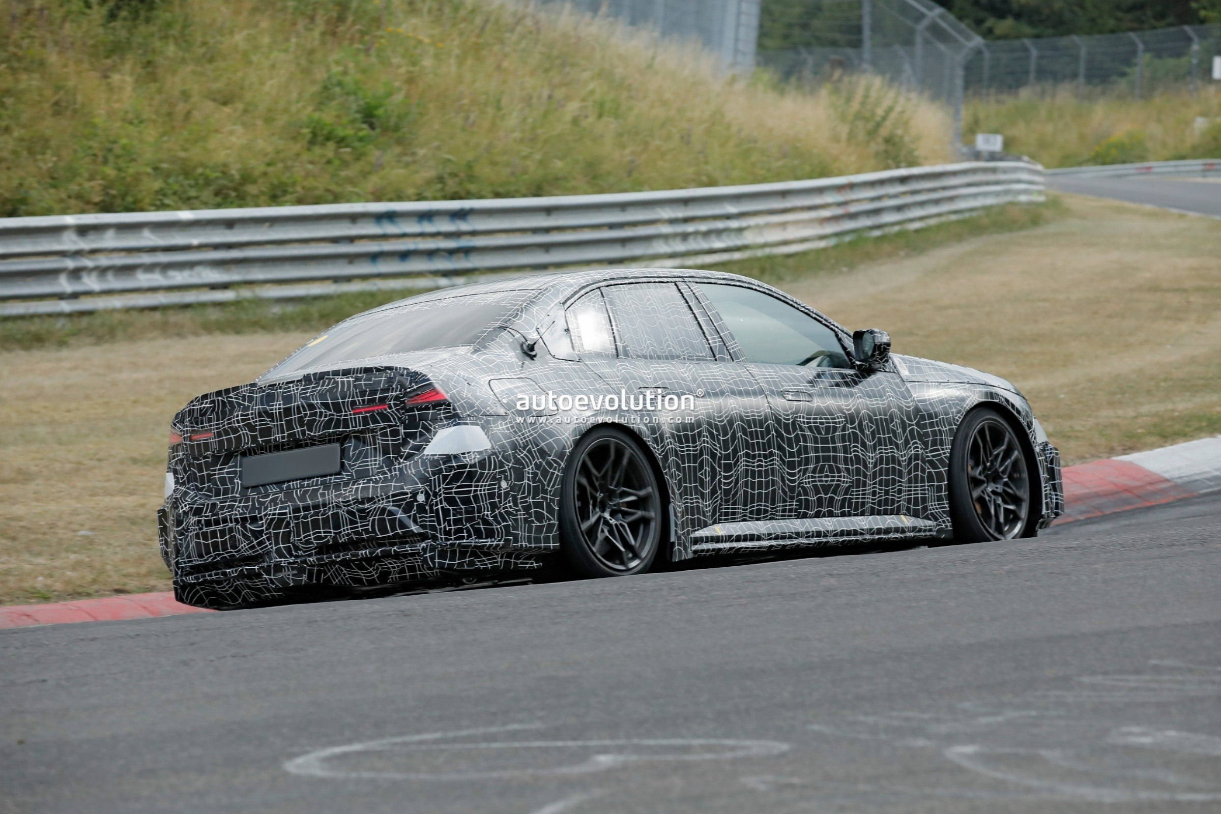 2028 BMW M3 Electric Seen Testing with Bold Neue Klasse Styling and Quad Motors