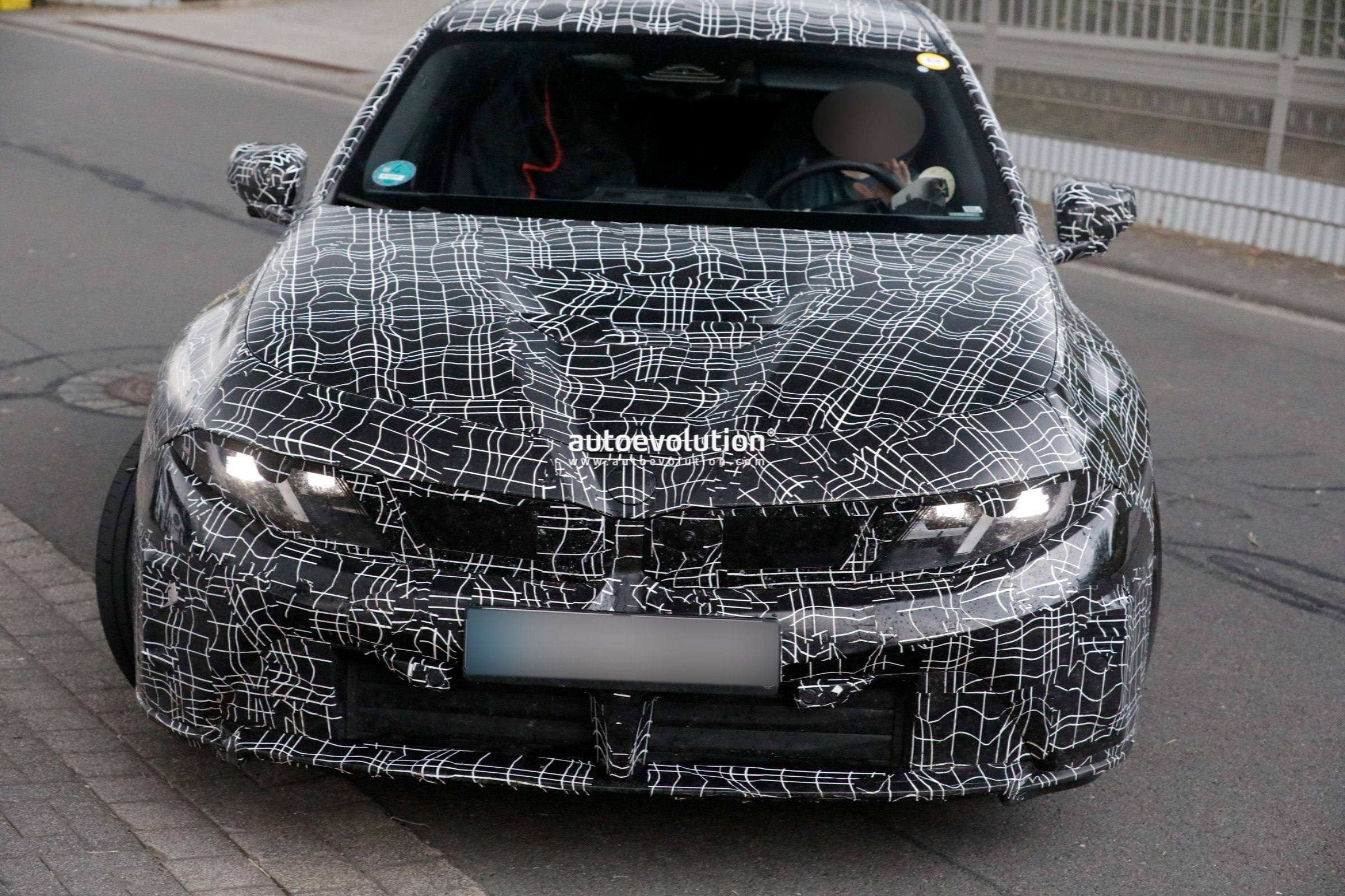 2028 BMW M3 Electric Seen Testing with Bold Neue Klasse Styling and Quad Motors