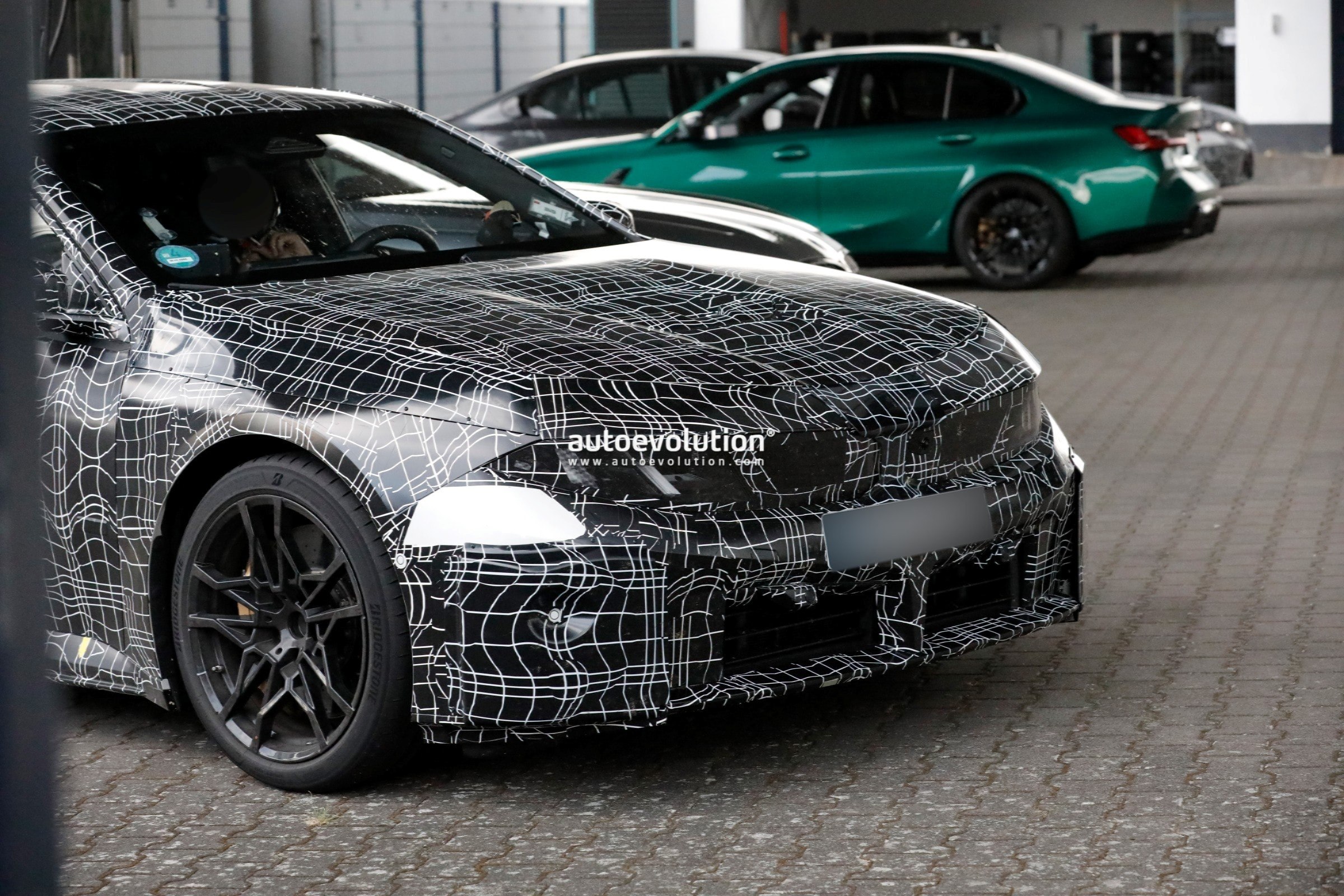 2028 BMW M3 Electric Seen Testing with Bold Neue Klasse Styling and Quad Motors