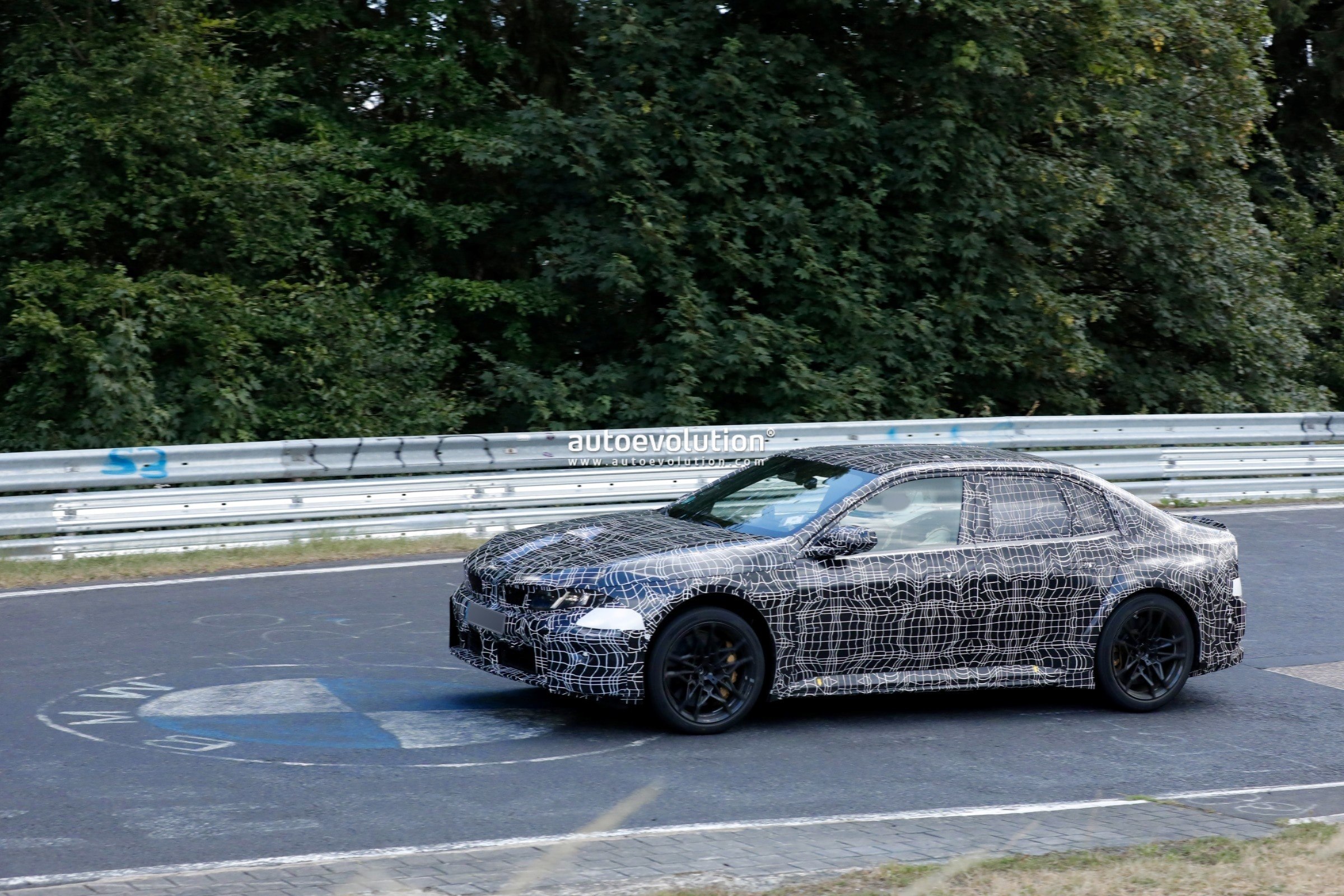 2028 BMW M3 Electric Seen Testing with Bold Neue Klasse Styling and Quad Motors