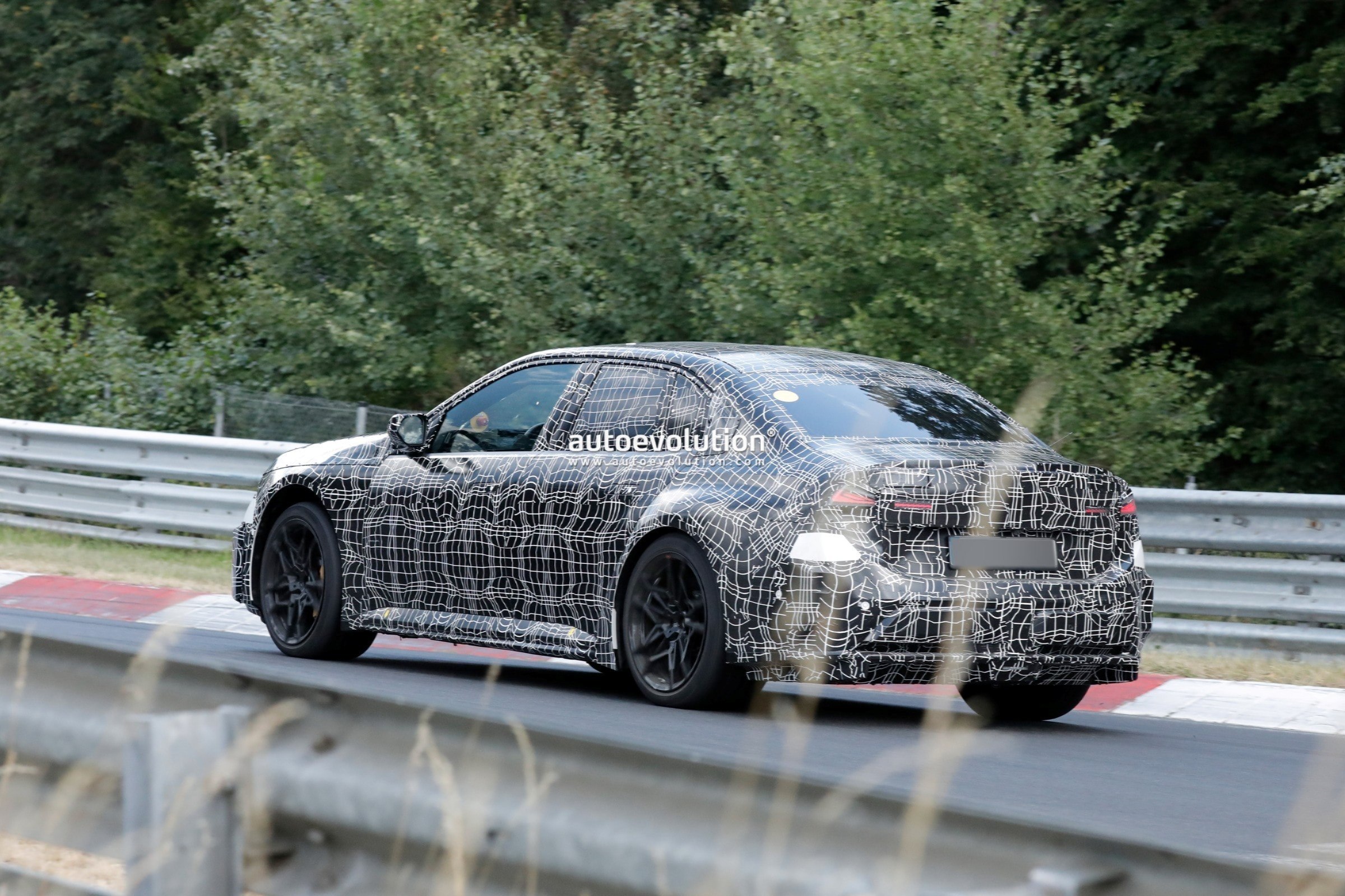 2028 BMW M3 Electric Seen Testing with Bold Neue Klasse Styling and Quad Motors
