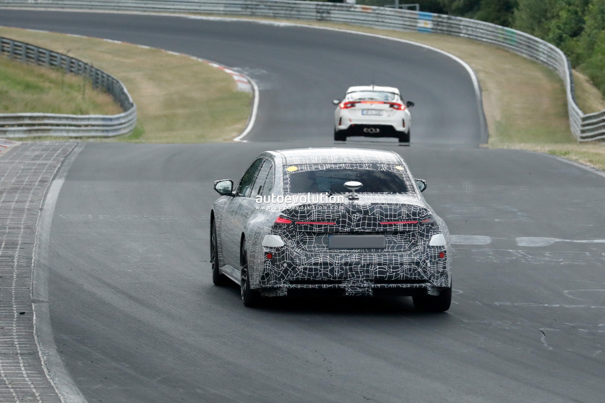 2028 BMW M3 Electric Seen Testing with Bold Neue Klasse Styling and Quad Motors