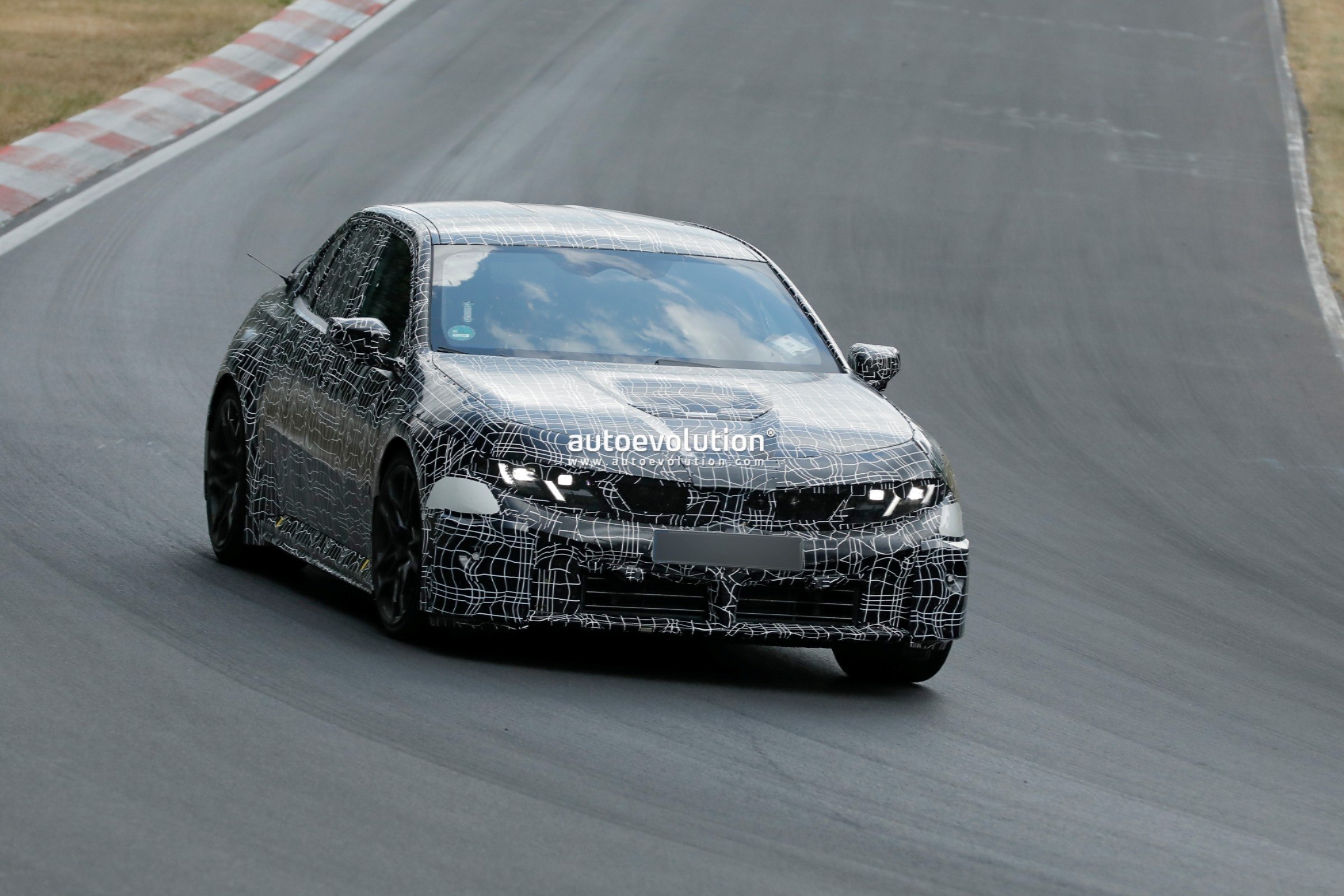 2028 BMW M3 Electric Seen Testing with Bold Neue Klasse Styling and Quad Motors