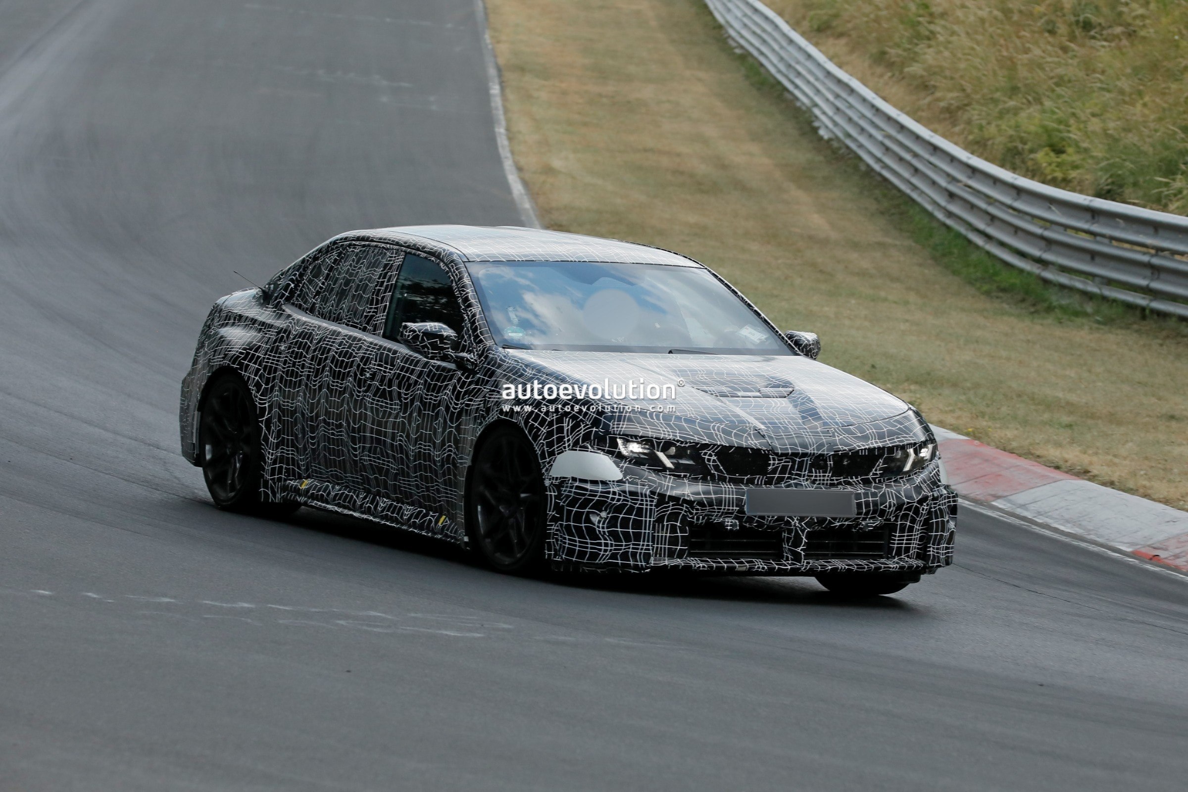 2028 BMW M3 Electric Seen Testing with Bold Neue Klasse Styling and Quad Motors
