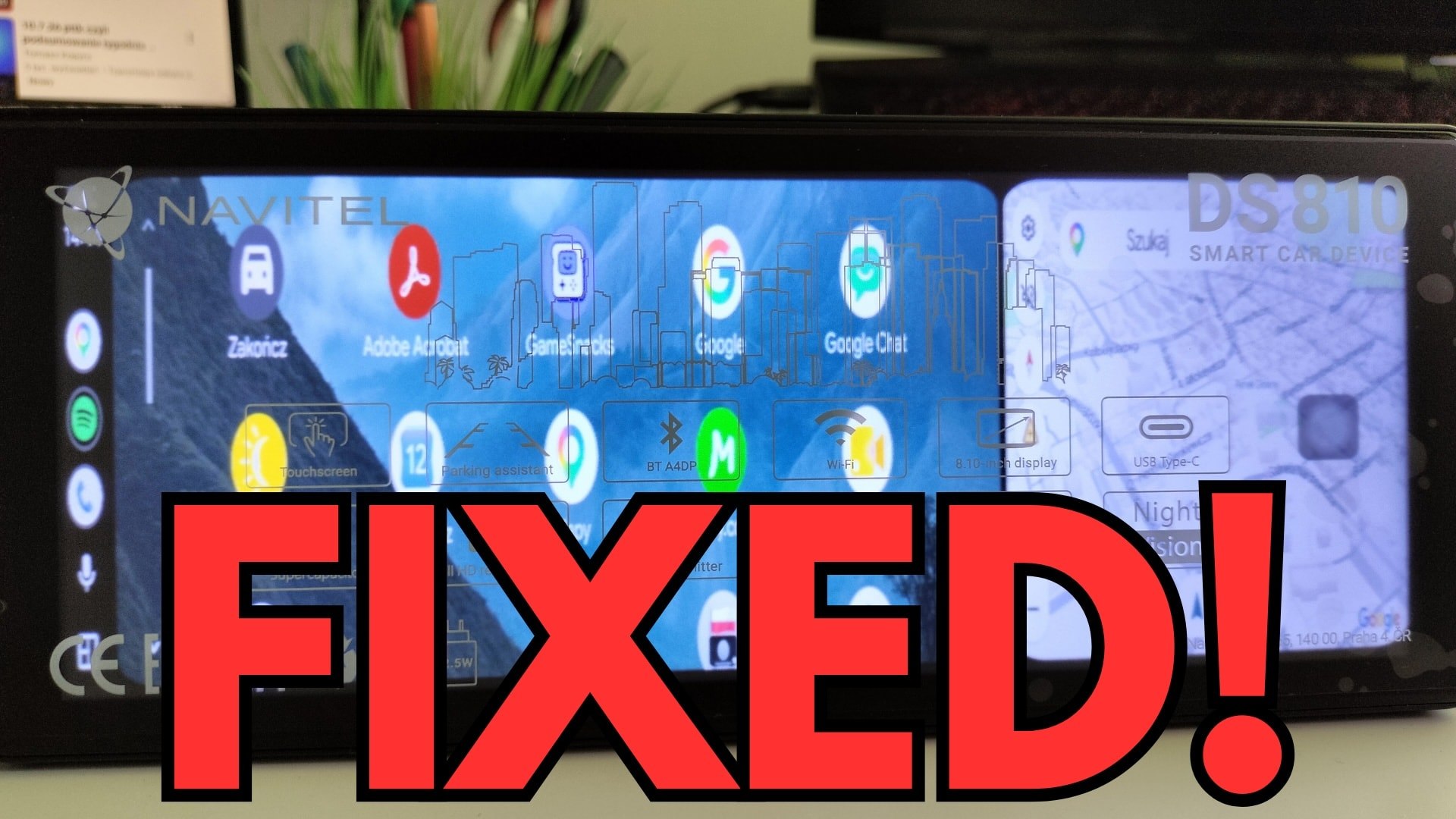 Navitel Fixes Android Auto Display Bug with New Firmware Update