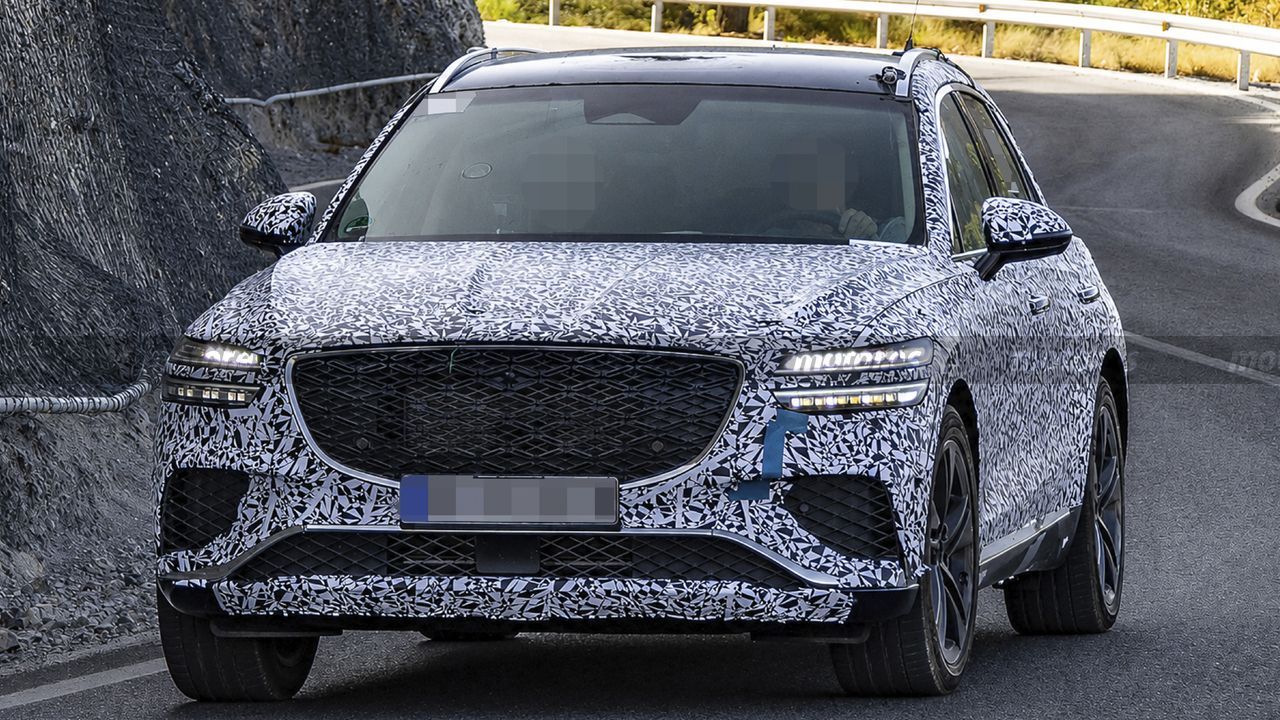 Genesis GV70 Hybrid Spied with New Design Details Ahead of 2027 Launch